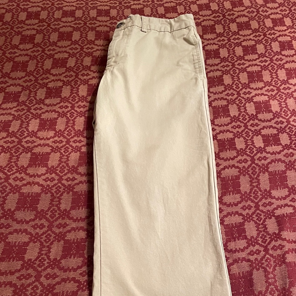 POLO RALPH LAUREN BOYS CLASSIC KHAKI PANTS IN EXCELLENT CONDITION SIZE 10.